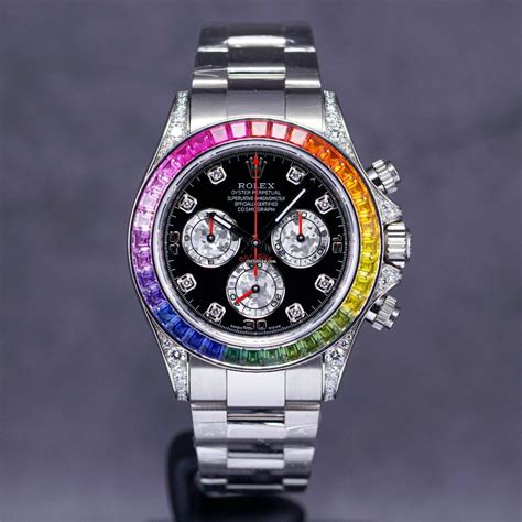 orologio rainbow rolex